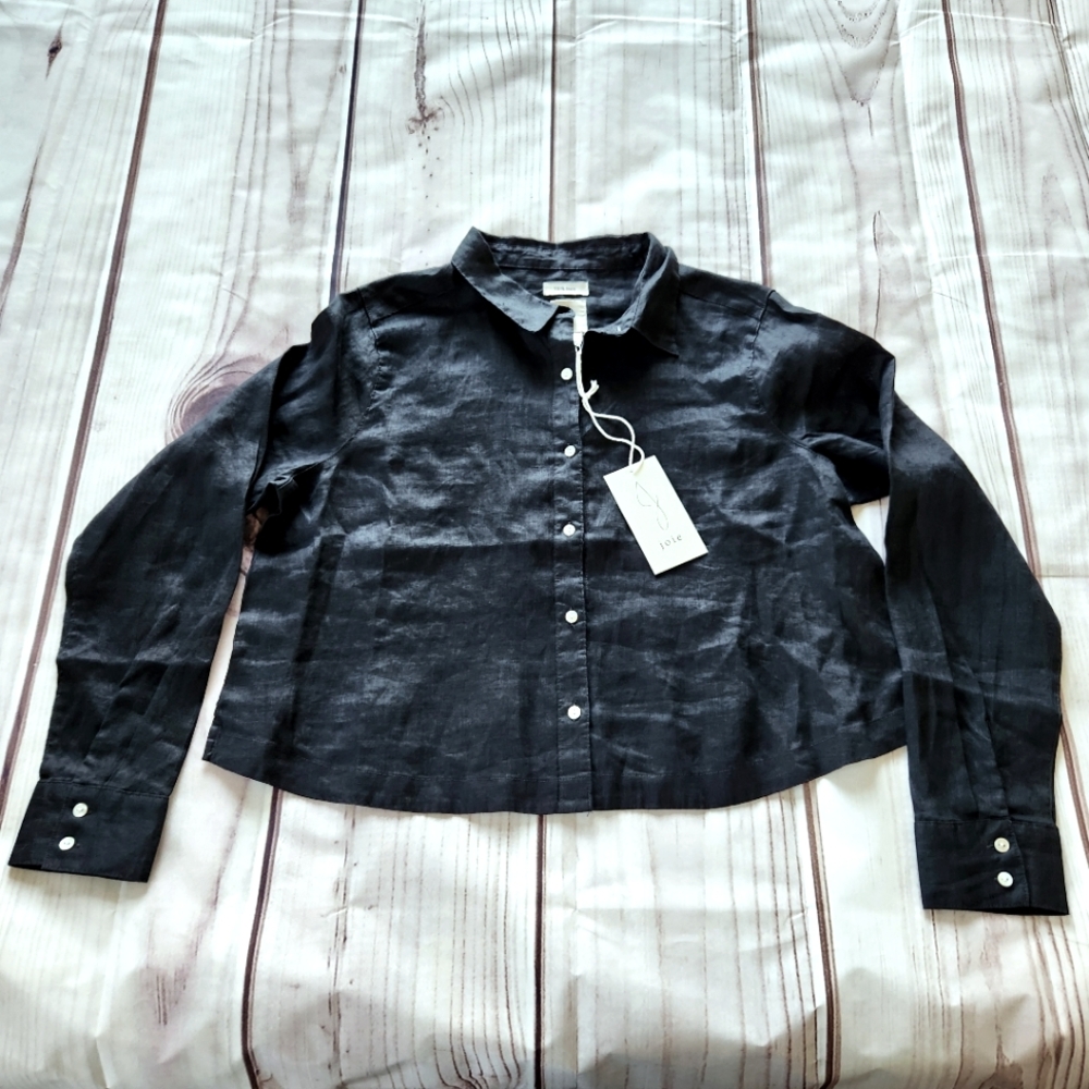 Joie Black Button Down Shirt